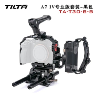TILTA TA-T30-FCC-B for Sony A7M4 Camera Cage for Sony a7 IV Pro Kit for Sony a7 IV A1 A7S3 A7R4 A9 A73 A7R3 DSLR Cameras