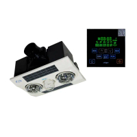 【HUSKY哈適奇】多功能浴室暖風機-暖燈型110V/220V(GH-288G 不含安裝)