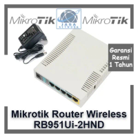 Mikrotik Router Wireless RB951Ui-2HND 5 Port Gigabit