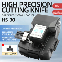 New High Precision HS-30 Scrap Box Optical Fiber Cleaver For Fujikura Fiber Cleaver CT-30 Fiber Optics Cutter