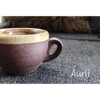 陶作坊 Aurli 老岩泥 厚濃縮杯 岩礦咖啡杯 極厚濃縮杯 espresso杯『歐力咖啡』