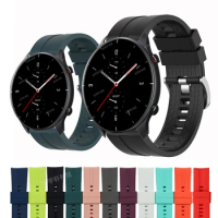 For GTR 2E Watchband Silicon Strap for Xiaomi Huami Amazfit gtr 2/47mm Bracelet Band 22mm Sport Wristband Correa for Stratos 3 2