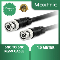 Panamax 1.5 Meter BNC To BNC RG59 Cable 75 Ohm / Male To Male BNC Connector Coaxial Cable = ETC-2397
