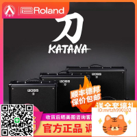 入門樂手101 BOSS羅蘭Katana 50 Mini Air刀便攜電吉他音箱-莉子百貨