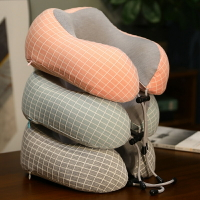 汽車U型枕頭護頸枕辦公室午睡枕頭車用頸部靠枕飛機旅行u形枕