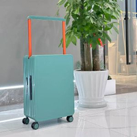 寬拉桿行李箱女拉桿箱男旅行箱託運箱20寸24寸登機箱託運