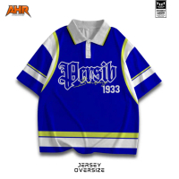 AHR Jersey Persib Bandung Oversize Retro Casual 1933 Full Printing Sublimasi Premium Unisex / Dry-Fi