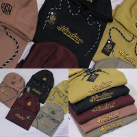 AFTER SHINE SWEATER HOODIE JUMPER COUPLE UNISEX MOTIF BORDIR TIMBUL 3D JAKET PRIA WANITA