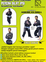 Jual Termurah!! Seragam Silat American Standart IPSI Lengkap Sabuk | Baju Celana dan Sabuk | Beladir