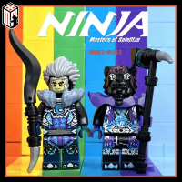 Cinder Lars Monarch Villain Mô hình Lắp ráp Ninja Dragon Rising 2 Đồ chơi Cinder Lord Ras Cole Titan