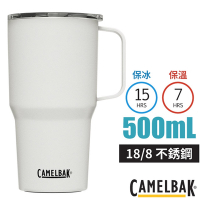 CAMELBAK Tall Mug 18/8不鏽鋼日用保溫馬克杯(保冰)710ml_經典白