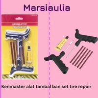 kenmaster alat tambal ban set refill karet tool kit mobil motor