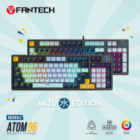 Fantech MK890v2 ATOM 96 Mechanical Keyboard RGB Lighting Effect 3 Form Factor Choose Gaming Keyboard