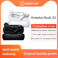 Oneplus Buds Z2 wireless headset TWS true Bluetooth headset ultra-long 38-hour battery life noise reduction headset