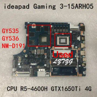 Used For Lenovo ideapad Gaming 3-15ARH05 Laptop Motherboard CPU R5-4600H GTX1650Ti 4G FRU 5B20Y88163 5B20Y88164