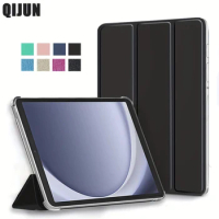For Samsung Galaxy Tab A9 2023 8.7 inch Flip Tri-fold Stand Cover For Tab А9 SM-X110 SM-X115 PU Leather Case Auto Sleep Wake