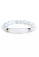 Kings Collection Natural Opal Crystal Bracelet (Circumference 15.5cm) (KJBR16075a)