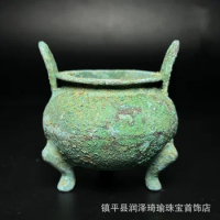 Han Dynasty Bronze Ware Incense Burner Ornaments Collection Antique Antique Antique Bronze Ware Old Ancient Objects