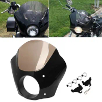 Motorcycle Front Headlight Fairing Windshield Bracket For Harley Sportster XL 1200 883 Custom XL883N