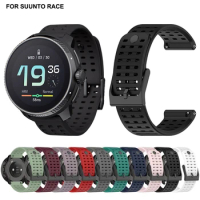 Original Silicone Watch Strap for Suunto Race/Suunto Vertical Bands Sport Silicone Repalcement Wristband for Suunto Race 22mm