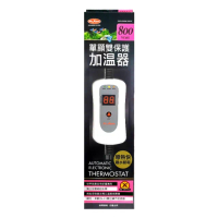 【MR.AQUA】水族先生800W單顯加溫器 雙保護/控加熱棒/世界首創有多國專利(導熱快離水斷電附保護套)