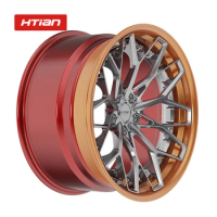 Custom forged wheels 18 19 20 21 22 23 24 inch car wheels aluminum rims 3 piece wheels