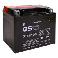 【GS 統力】GTX12-BS 高效能重機專用電池(同 YUASA湯淺 YTX12-BS)