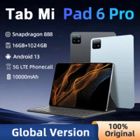2024 Original Global Version Pad 6 Pro Snapdragon 888 Tablets PC 16GB 1TB Tablet Android 13 Octa Core 4K Screen 5G Wifi Tab 6