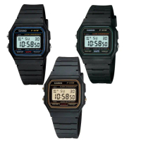【CASIO 卡西歐】日系復古風-學生_當兵指定款_中性錶(F-91W_F-91WG)