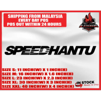 SPEEDHANTU STICKER KERETA STICKER