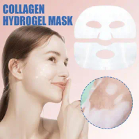 1Pcs Nano Collagen Facial Mask Deep Hydration Shrink Pores Soluble Facial Mask Cloth Moisturizing For Various Skin Types Ma I5M7