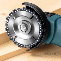 Wood carving disc mata gerinda chainsaw 4\ inch gergaji potong ukir / Chainsaw disc gerinda kayu pot