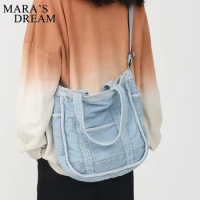 Mara's Dream Crossbody Bags For Women Casual Denim Bag Fashion Female Shoulder Bag Pack Travel Handbag Tote Ladies Messenger Bag