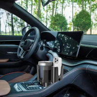 Car Multifunction Cup Holder Car Drink Bottle Holder Auto Stand Organizer Adjustable Expander Car Drink Holder With Phone Mount