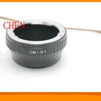 Lens Adapter Material Copper OM-N1 Adapter Ring for Olympus OM Lens to Nikon 1 Mount F V1 V2 V3 J1 J2 J3 J4 J5 Camera