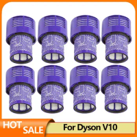 For Dyson V10 Accessories Dyson Filters SV12 Cyclone Cordless Vacuum Cleaner Washable Replacement Post-Filter Spare Parts