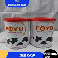 Susu Foyu Kaleng 1000gr Krimer Kental Manis Lezat