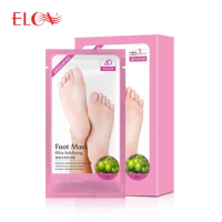 3packs=6pcs Baby Foot Peeling Renewal Foot Mask for Legs Remove