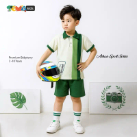 TEMAKids Arhan Sport 981 Setelan Anak Cowok Premium Sport edition | Baju anak Fashion Babyterry Prem