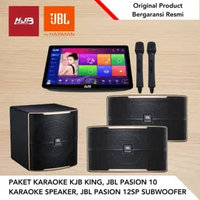 Paket Karaoke KJB King Karaoke Player JBL Pasion 10 Speaker Karaoke JBL Pasion 12SP Karaoke Subwoofe