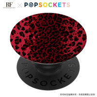 Richmond&amp;Finch 聯名 PopSockets 泡泡騷二代手機支架-紅色豹紋