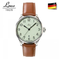 【Laco 朗坤】海軍系列 Valencia  861651 42mm｜德國錶 夜光錶 機械錶  男/女錶