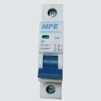 Thiết bị đóng cắt : Cầu dao tự động MCB 1 cực, 6A, 6kA mã MP6-C106