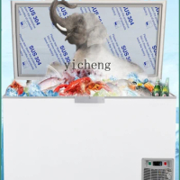 ZC minus 60 Degrees Freezer Ultra-Low Temperature Freezer minus 80 Industrial Refrigerator Commercial Horizontal Large Capacity