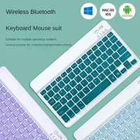Wireless Keyboard Bluetooth-compatible Keyboard for Android IOS Windows Mini 78-Key Gaming Keybaord for PC IPad Tablet Keyboard
