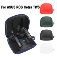 1PC Colorful Headphone Protective Case For ASUS ROG Cetra TWS Earbuds Silicone Anti-drop Charging Box Sleeve Dustproof Cover