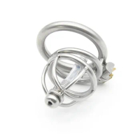 Penis Ring Chastity Belt Men Male Chastity Device Stainless Steel Chastity Cage Penis Lock Chastity