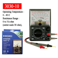 HIOKI 3030-10 Pointer Multimeter Portable Imported Mechanical Multimeter with High Accuracy