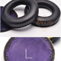2 Pairs DIY Softer Memory Foam Cushion Ear Pad For Plantronics BackBeat PRO Noise Canceling HiFi Headphone Black Color