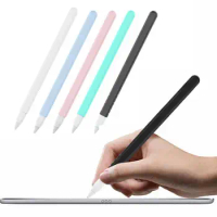 For Apple Pencil 2 Case Multicolor Silicone Stylus Pen Case For Apple Pencil 1 Protective Cover For IPad Pen 2 Accessories Y6T8
